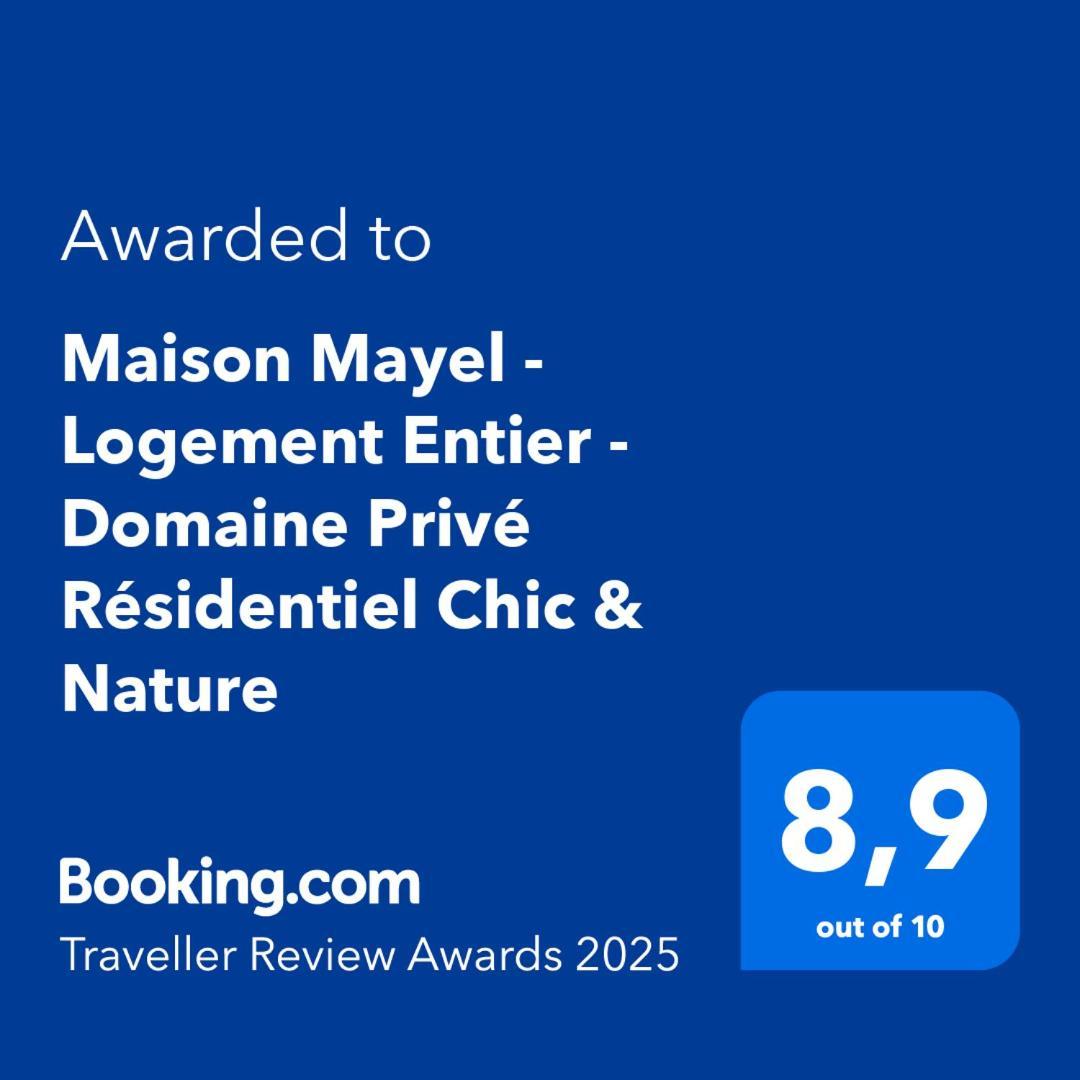 Maison Mayel - Havre De Paix Chic & Nature A 30 Min De Paris Lamorlaye Luaran gambar